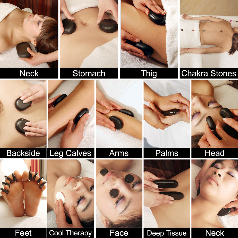 Massage stone treatment
