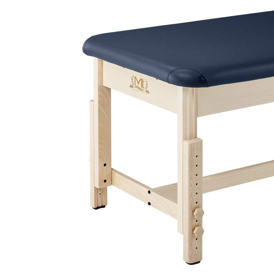 Master Massage 28" Harvey Treatment™ Stationary Massage Table - Royal Blue