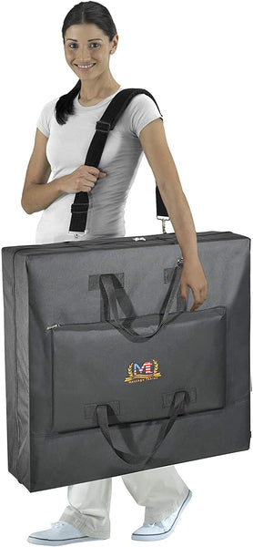 Royal Massage Deluxe Massage Table Carry Case - Heavy Duty Padded Travel Bag With 4 Storage Pockets & Adjustable Shoulder Strap (28
