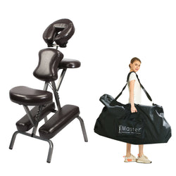 Master Massage - The BEDFORD™ Portable Massage Chair Package - Starter Chair, Coffee Luster