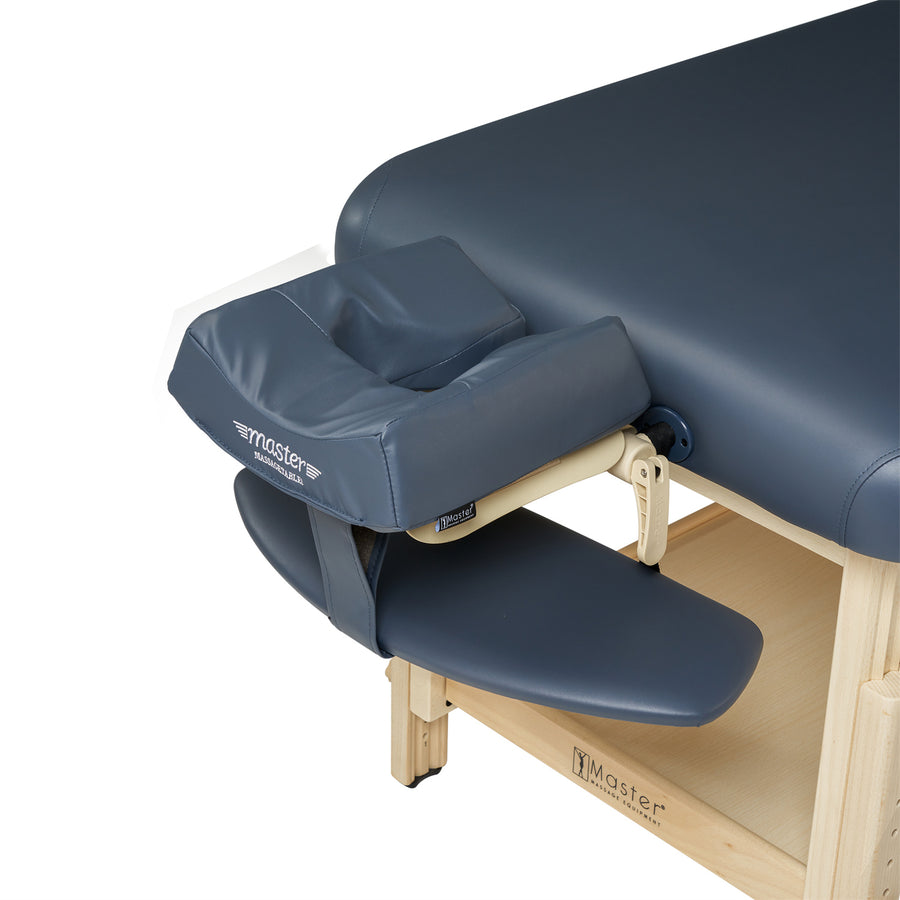 Master Massage 30" LAGUNA™ Stationary Massage Table Package - GREAT for Private Practitioners! (Navy Blue)