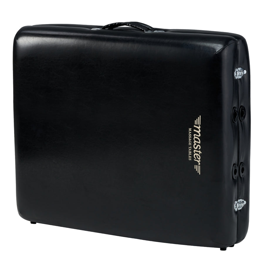 Master Massage 32" HUSKY GIBRALTAR™ XXL Portable Massage Table Package - Built for LARGER Clients! Supports an Enormous 3,200 lbs! (Black Color)