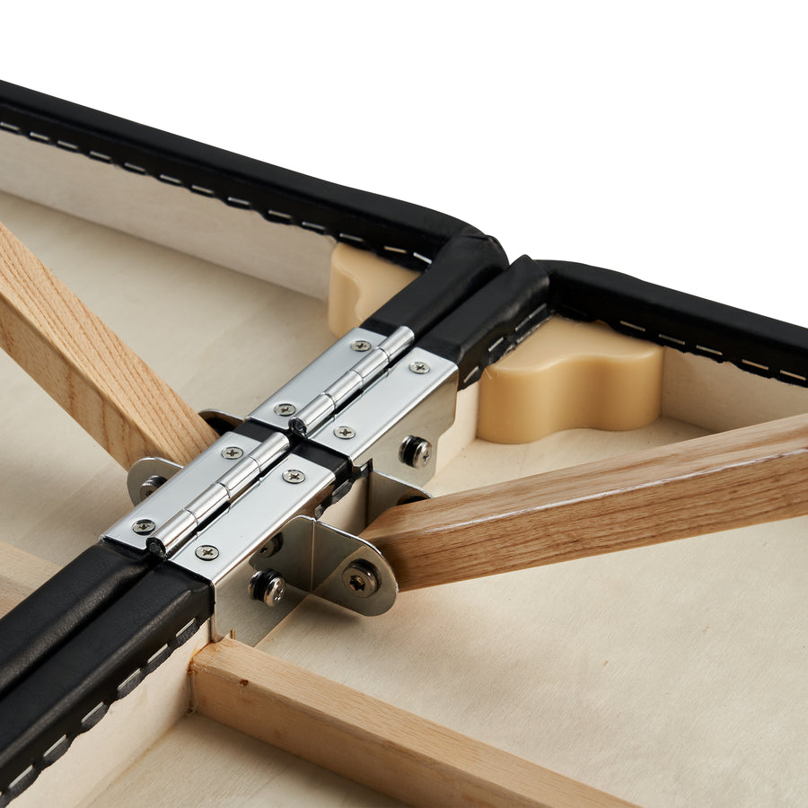 Master Massage 32" HUSKY GIBRALTAR™ XXL Portable Massage Table Package - Built for LARGER Clients! Supports an Enormous 3,200 lbs! (Black Color)