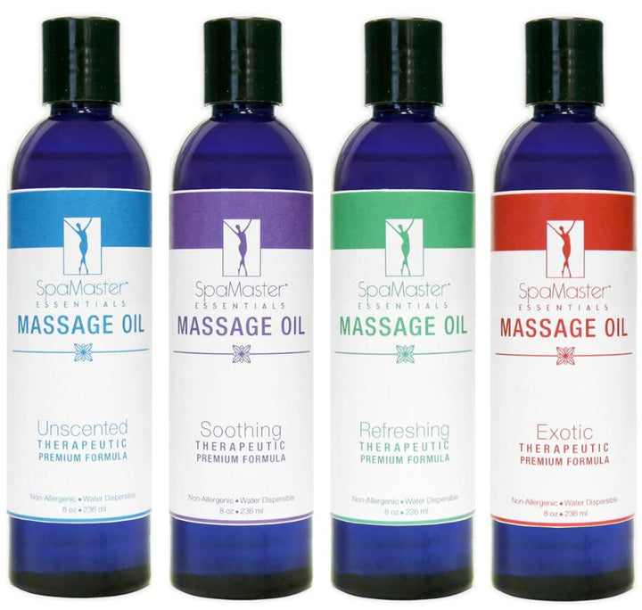 Relieve tension and restore fatigued muscles with our massage oil