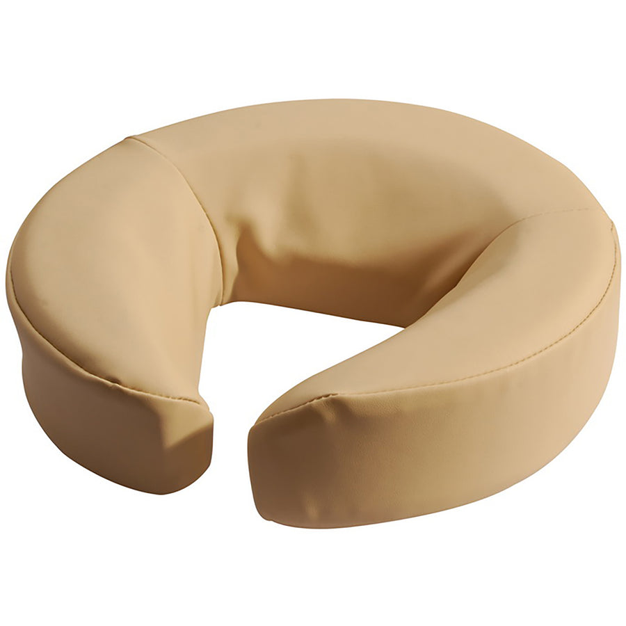 MASTER MASSAGE Universal Simplicity Adjustable Massage Table Face Cradle and Universal Face Cushion Pillow set-Cream Color