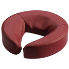 MASTER MASSAGE Universal Deluxe Ergonomic Dream™ Adjustable Massage Table Face Cradle and Universal Face Cushion Pillow set-Burgundy Color