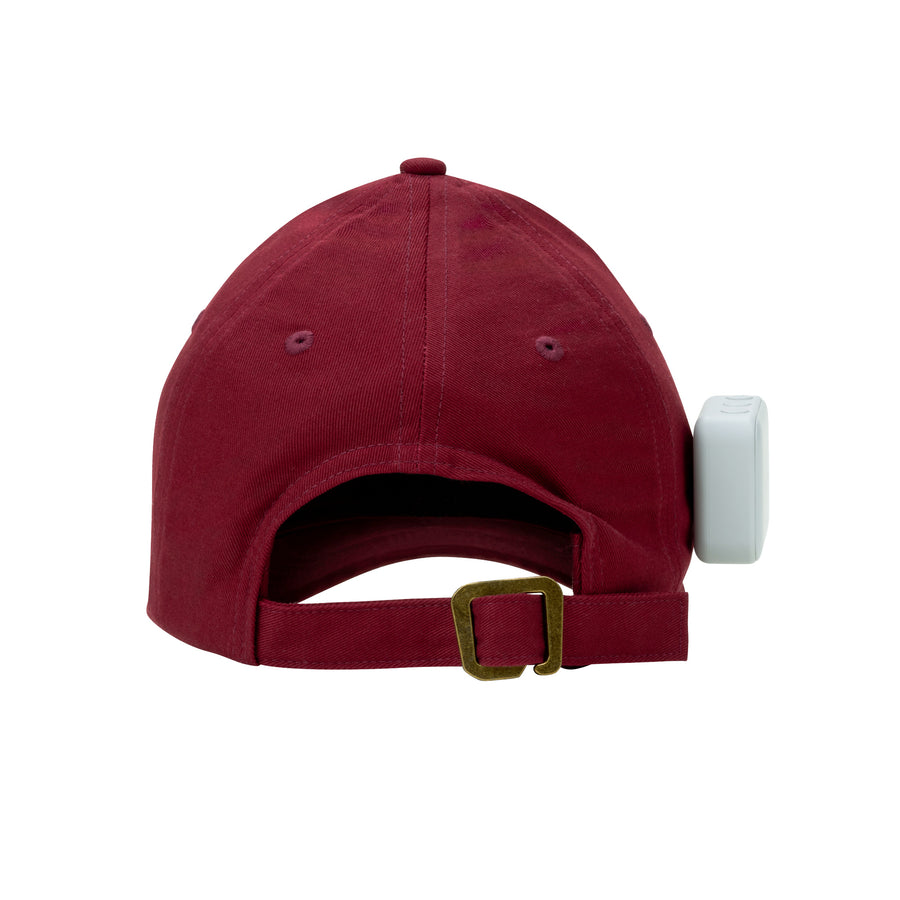 H3 Hands-Free Hair Regrowth Scalp Massager Cap - Burgundy