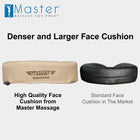 MusicMaster™ Crescent Round High Fidelity Sound Face Cushion- Bluetooth Music Headrest-Cream