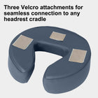 MusicMaster™ Crescent Round High Fidelity Sound Face Cushion- Bluetooth Music Headrest-Royal Blue
