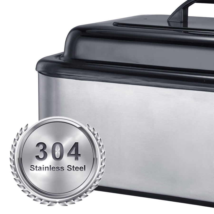 304 Stainless Steel Pot, Wooden Handle Heater Multi Purpose