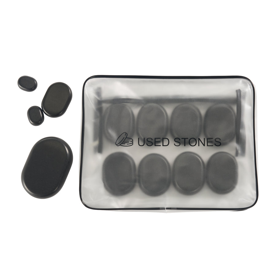 Master Massage Hot Stone Massage Heater Bag with Adjustable Temperature Control, Portable Spa Stone Warmer for Massage Stones & Towels (Black)