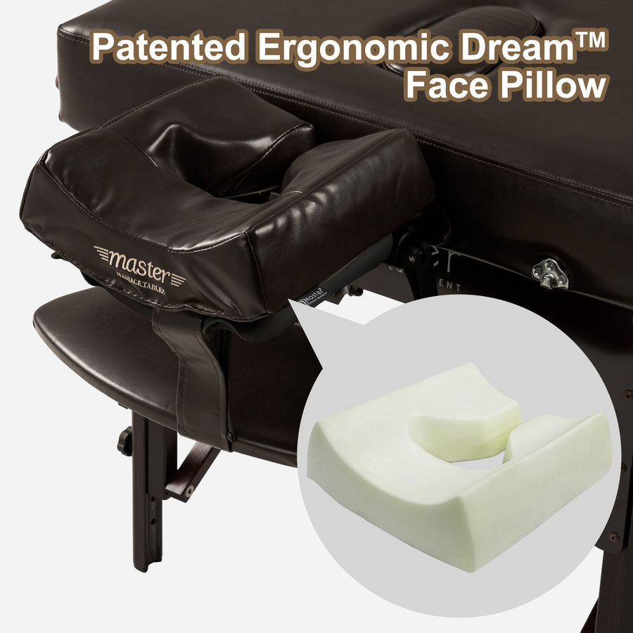 MusicMaster™ High Fidelity Sound Ergonomic Dream Face Cushion- Bluetooth Music Massage Pillow-Black-Chocolate Nano