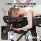 MusicMaster™ High Fidelity Sound Ergonomic Dream Face Cushion- Bluetooth Music Massage Pillow-Black-Chocolate Nano