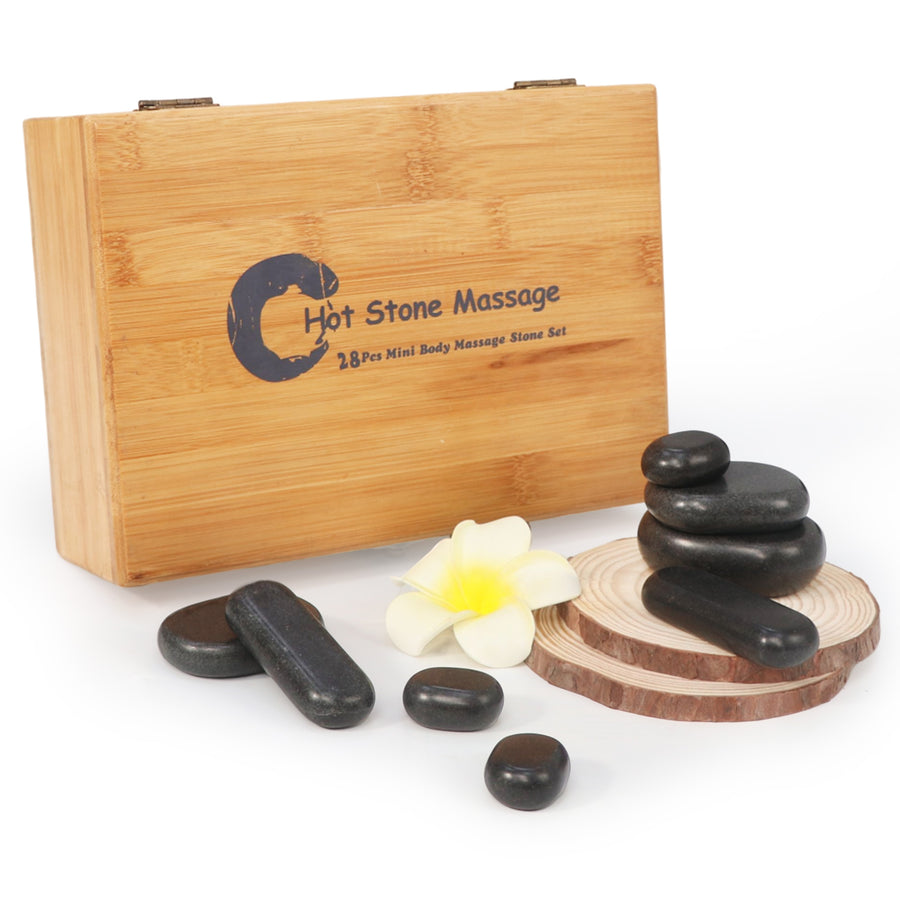 Warm Stone massage therapy