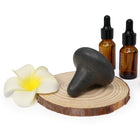 Master Massage Mushroom Shape Balsalt Hot Massage Stone Trigger Presser Point 1 Piece(Φ2.5” x 2.5”)