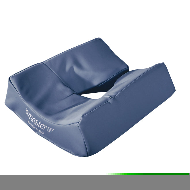 MASTER MASSAGE Universal Deluxe Ergonomic Dream™ Adjustable Massage Table Face Cradle and Ergonomic Dream Face Cushion Pillow set-Royal Blue Color