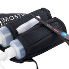 Master Massage Double Bottle Massage Oil Holster Bag-Adjustable Bottle Cream Bag & Lotion Bag Dual Kit–Massage Bottle Lotion Holster Incl. Two 8 Oz Refillable Pump Dispenser