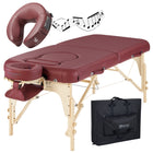 Master Massage 30” Eva Pregnancy Portable Massage & Burgundy Color