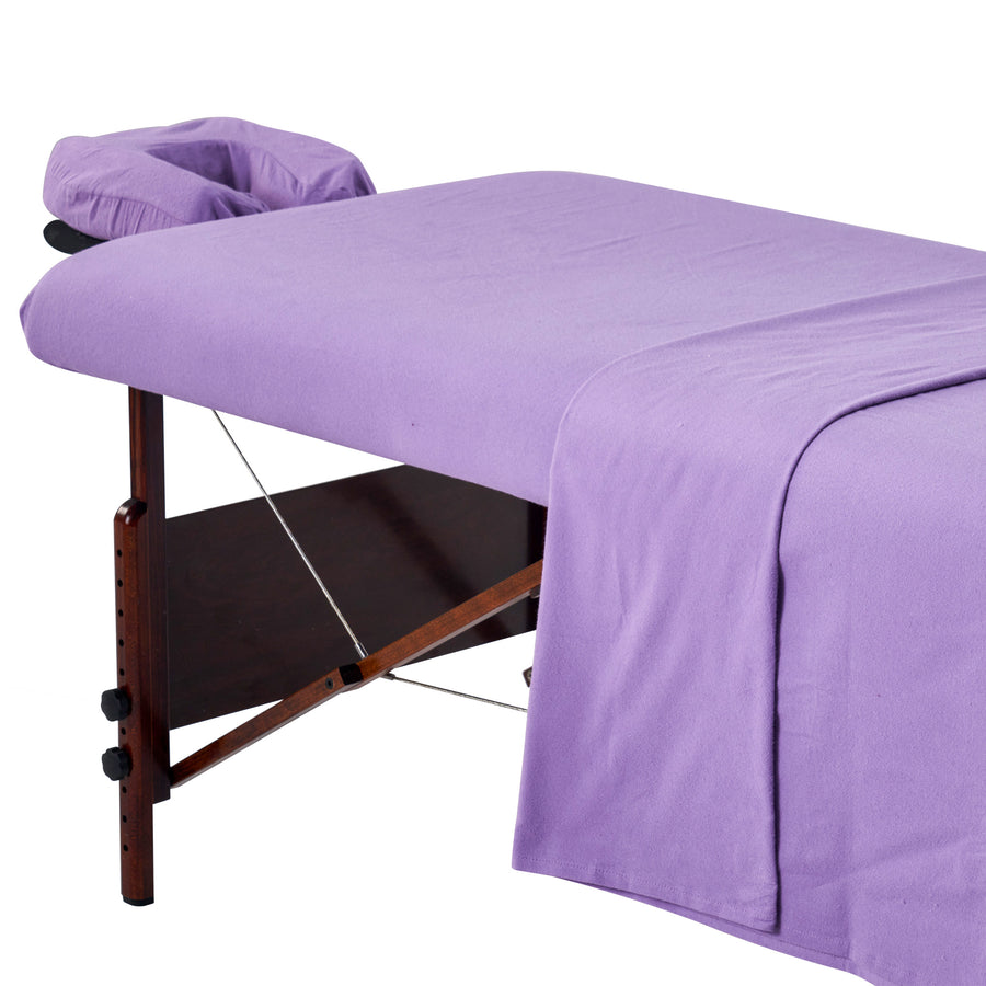 flannel sheet for massage