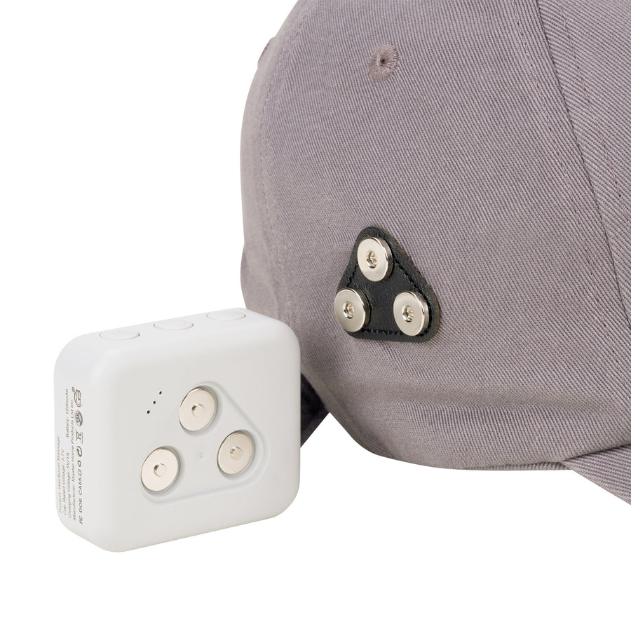 H3 Hands-Free Hair Regrowth Scalp Massager Cap - Grey