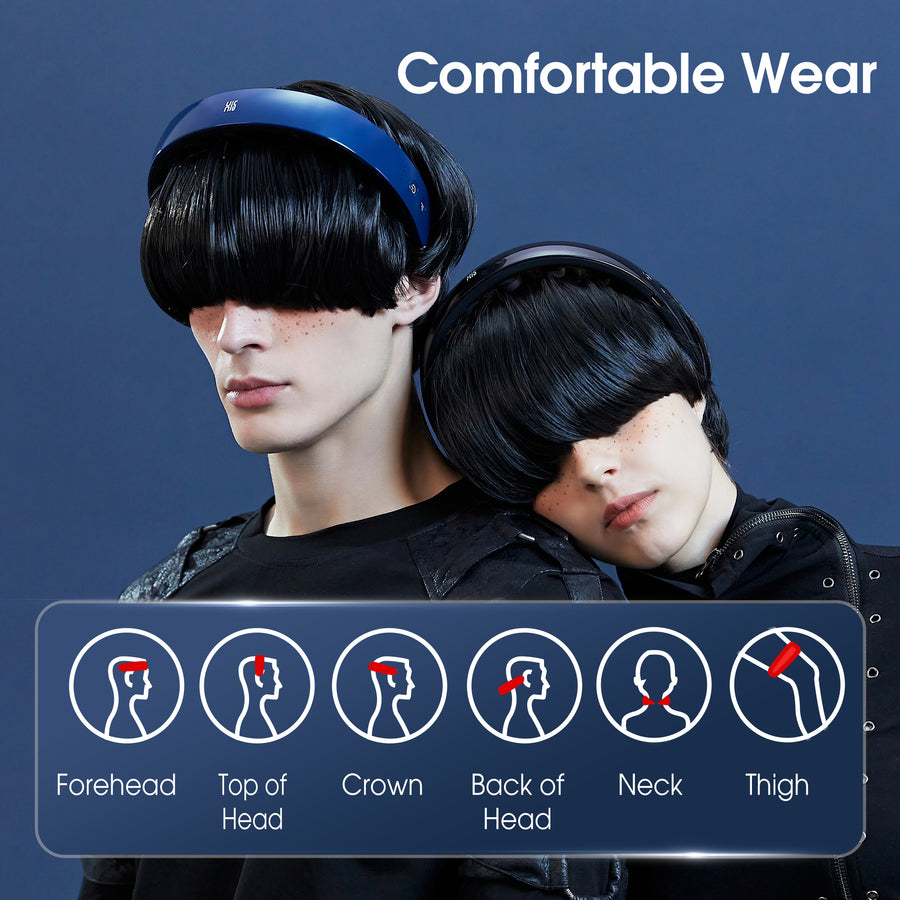 Electric Scalp Massager for Headache Relief Stress Reduction and Hair Stimulation - Gentle Daily Relaxation 10638 Electric Scalp Massager for Headache Relief Stress Reduction and Hair Stimulation - Gentle Daily Relaxation 10638