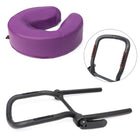 MASTER MASSAGE Universal Simplicity Adjustable Massage Table Face Cradle and Universal Face Cushion Pillow set-Purple Color