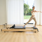 SpaceSaver Foldable Pilates Reformer 60cm Maple Frame
