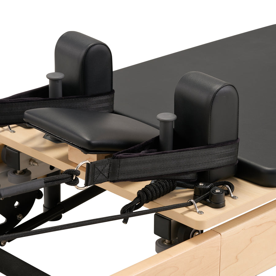 SpaceSaver Foldable Pilates Reformer 60cm Maple Frame