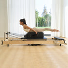 SpaceSaver Foldable Pilates Reformer 60cm Maple Frame