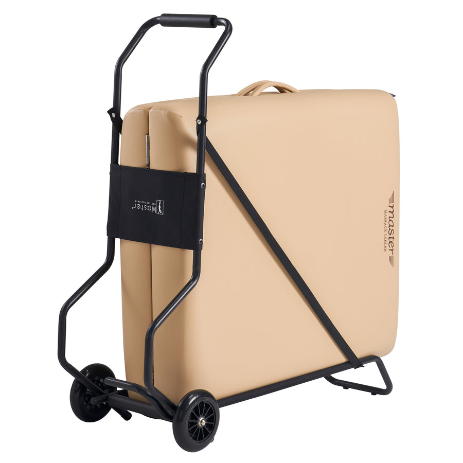 Master Massage Universal Foldable Massage Table Cart for Portable Massage Beds- Lightweight Massage Table Folding Travel Skate with Large Rubber Wheels Fits Most Brands & Sizes