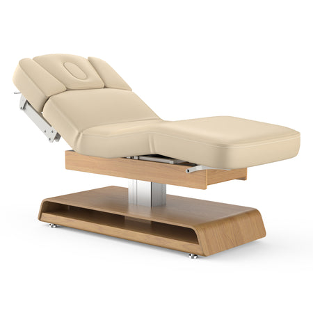 Master Massage 31” Princeton Salon Electric Spa & Massage Table, Oak Base – Premium Electric Medi Spa Treatment Bed
