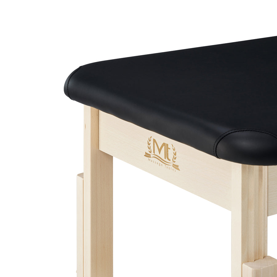 Master Massage 28" Harvey Treatment™ Stationary Massage Table - Black