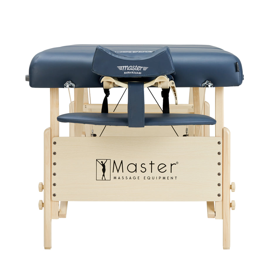 Master Massage 30" CORONADO™ Portable Massage Table Package with Therma-Top® - Adjustable Heating System! (Royal Blue Color)