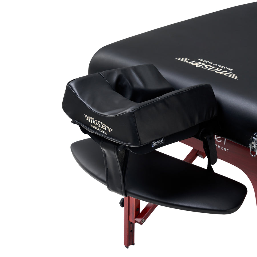 Master Massage 31" Montclair™ Salon Therma-Top® - Ultimate Massage Table and Package, Has All the Bells & Whistles! (Black Color)