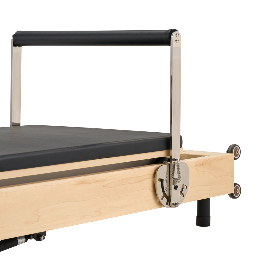 SpaceSaver Foldable Pilates Reformer 60cm Maple Frame