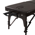 Master Massage 31” SUPREME™ LX Portable Massage Table Package with MEMORY FOAM Layer, Reiki Panels, & Face Port! (Chocolate Italia Color)