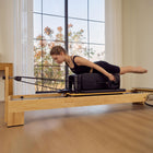 StudioSolid Stationary Pilates Reformer 60cm Maple Frame