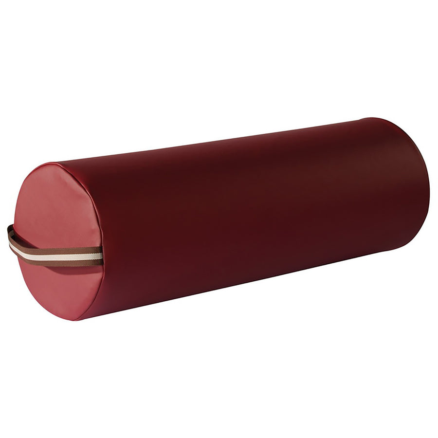 Master Massage  9"x26" Round Bolster burgundy