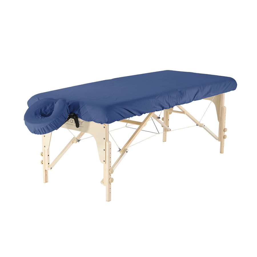 Master Massage Luxury Microfiber Massage Table Cover royal blue
