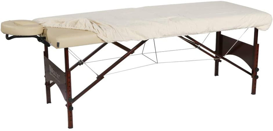 Master Massage Fitted Flannel Table Cover for Massage Table - Universal Size