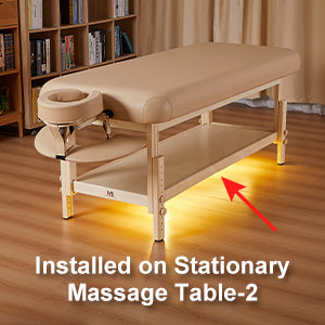 Master Massage 30" LAGUNA™ Stationary Massage Table Package with Ambient Light System