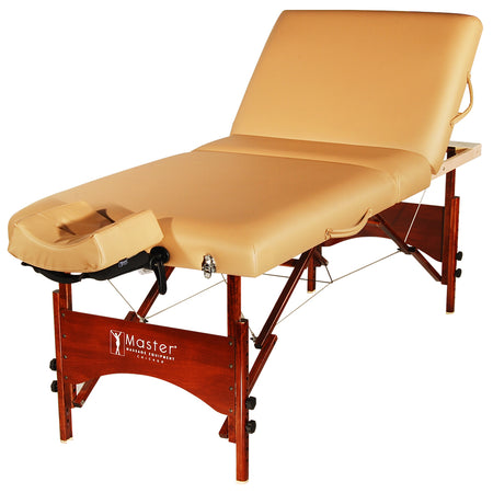 Master Massage 30" DEAUVILLE™ Salon LX Portable Massage Table Package with Lift Back (USA Only)