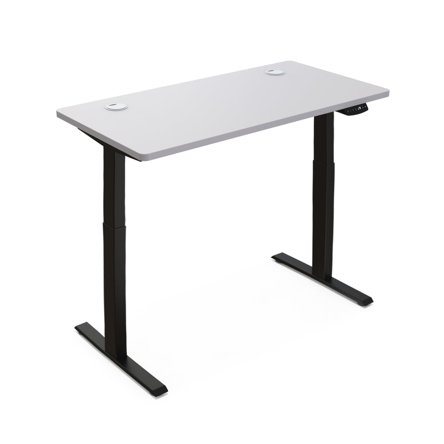 Hi5 Electric Height Adjustable Standing Desks with Rectangular Tabletop (47.25"x 24") for Home Office Workstation with 4 Color Option