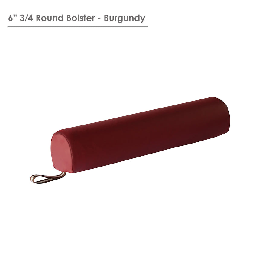 Master Massage 6" 3/4 bolster burgundy