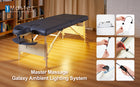 Master Massage Galaxy Ambient Lighting System for Massage Tables – Atmosphere Light, Warm 3500K LED Strips