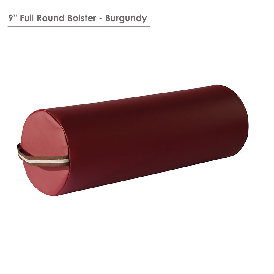 Master Massage  9"x26" Bolster burgundy