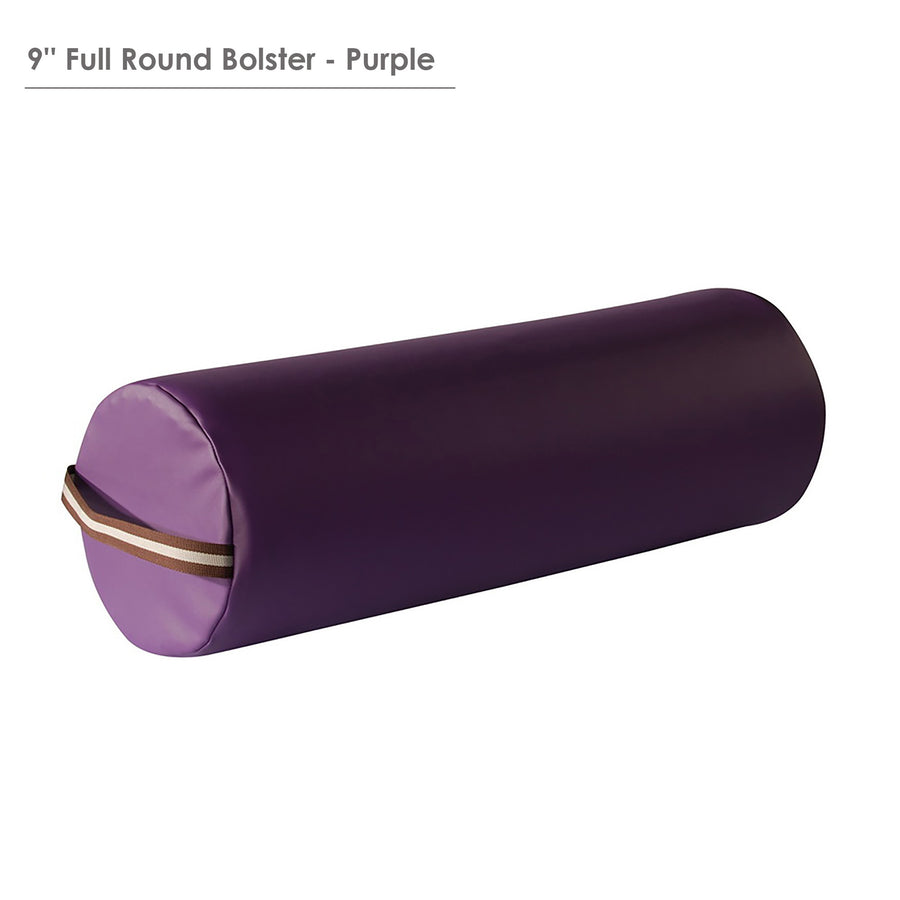 Master Massage  9"x26" Round Bolster purple