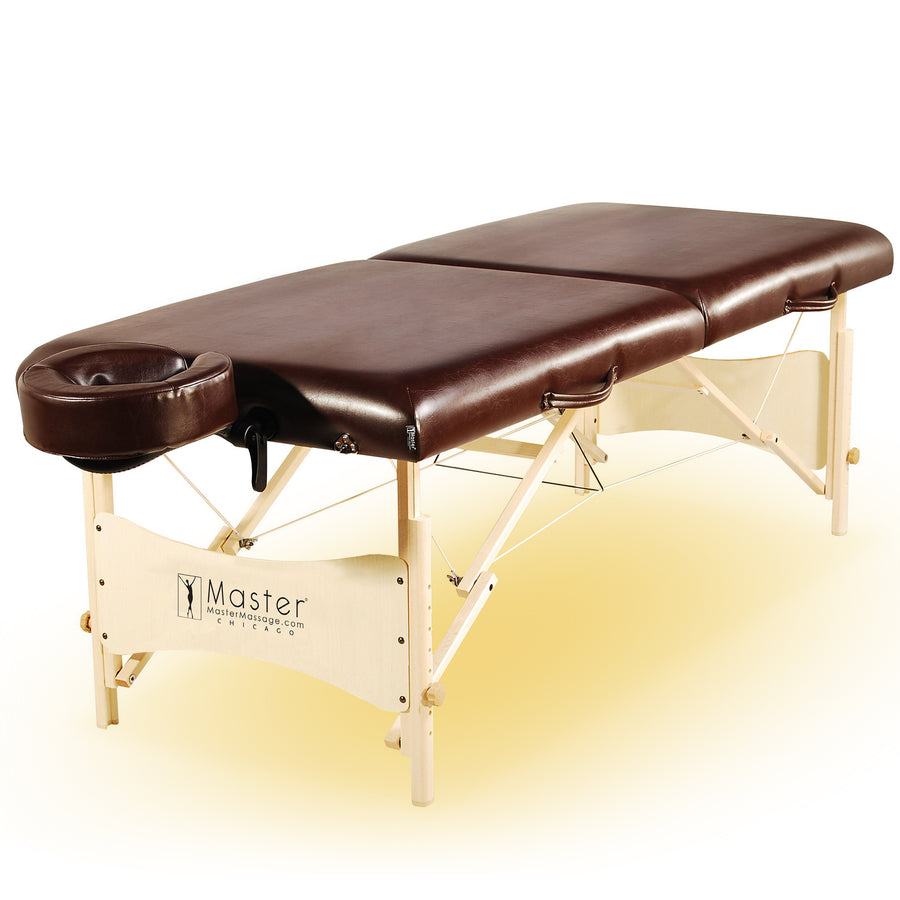 Master Massage 30" Balboa™ Portable Massage & Exercise Table NO-Frills Package, Chocolate Luster