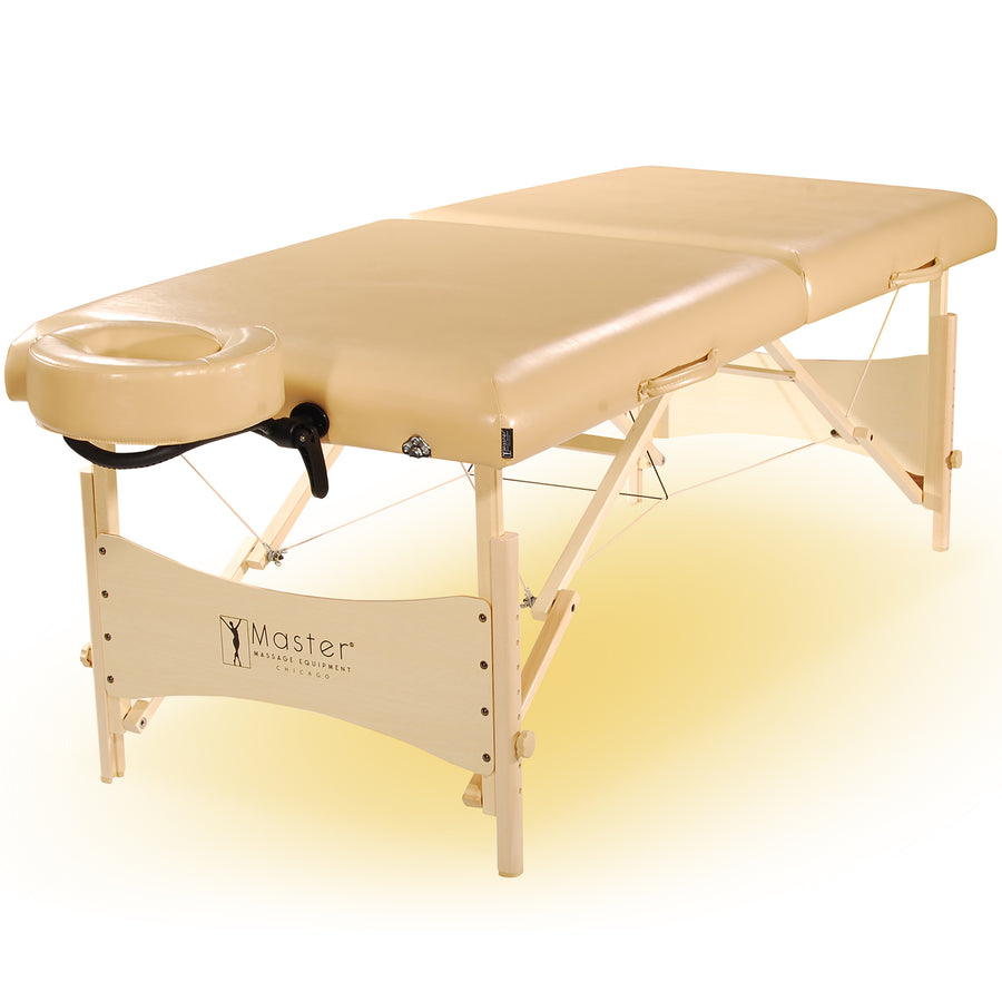 Master Massage 30" Balboa™ Portable Massage & Exercise Table NO-Frills Package, Chocolate Luster