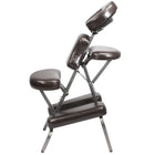 Master Massage The BEDFORD Portable Massage Chair Luster Coffee